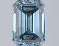 2.06ct Emerald Lab Grown Diamond (Colour Fancy Vivid Blue, Clarity VS2, IGI Certified)