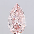 2.07ct Pear Lab Grown Diamond (Colour Fancy Light Pinkish Brown, Clarity VS1, IGI Certified)
