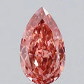 2.07ct Pear Lab Grown Diamond (Colour Fancy Vivid Pink, Clarity SI1, IGI Certified)