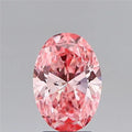 2.08ct Oval Lab Grown Diamond (Colour Fancy Vivid Pink, Clarity VS2, IGI Certified)
