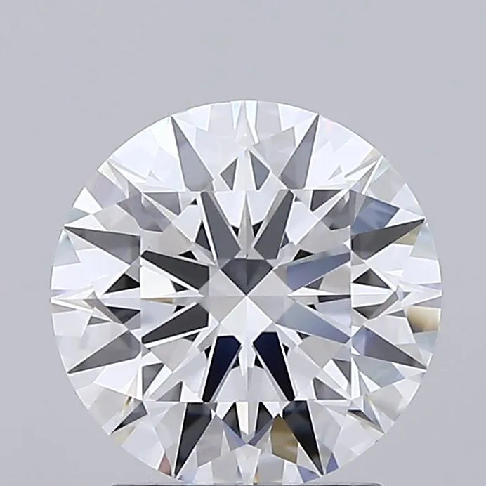 2.08ct Round Lab Grown Diamond (Colour E, Clarity IF, Cut ID, IGI Certified)