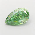 2.09ct Pear Lab Grown Diamond (Colour Fancy Vivid Green, Clarity VS1, IGI Certified)