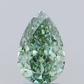 2.09ct Pear Lab Grown Diamond (Colour Fancy Vivid Green, Clarity VS1, IGI Certified)