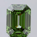 2.10ct Emerald Lab Grown Diamond (Colour Fancy Vivid Green, Clarity VS1, IGI Certified)
