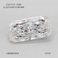 2.10ct Radiant Lab Grown Diamond (Colour D, Clarity VVS2, IGI Certified)