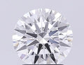 2.10ct Round Lab Grown Diamond (Colour E, Clarity VVS1, Cut ID, IGI Certified)