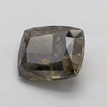 2.12ct Cushion Lab Grown Diamond (Colour Fancy Deep Gray, Clarity VS1, IGI Certified)