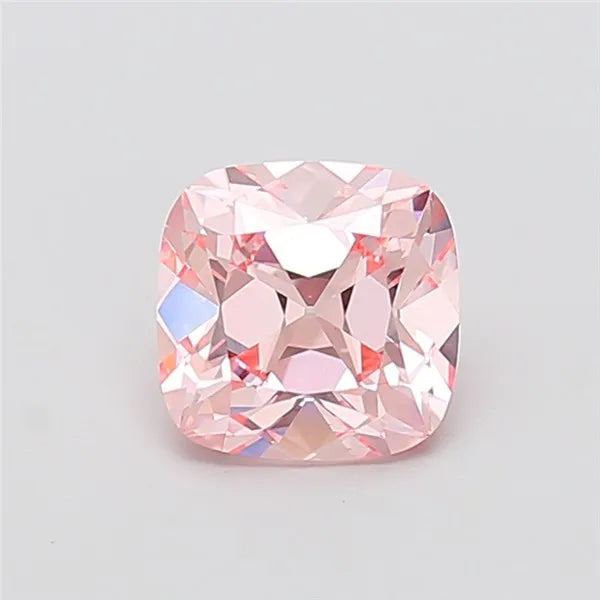 2.13ct Cushion modified Lab Grown Diamond (Colour Fancy Intense Pink, Clarity VS1, IGI Certified)