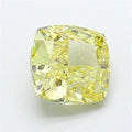 2.13ct Cushion modified Lab Grown Diamond (Colour Fancy Yellow, Clarity VVS2, IGI Certified)