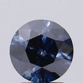 2.14ct Round Lab Grown Diamond (Colour Fancy Deep Blue, Clarity I1, Cut EX, Uncertified)