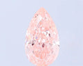2.16ct Pear Lab Grown Diamond (Colour Fancy Intense Pink, Clarity VVS2, IGI Certified)