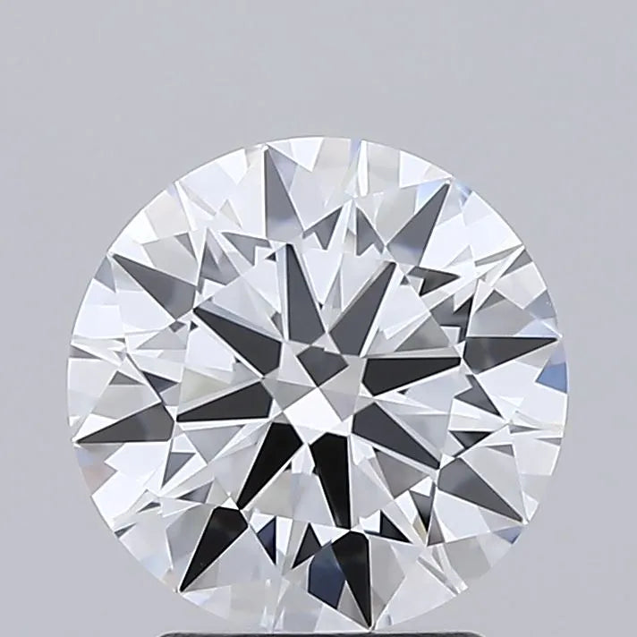 2.18ct Round Lab Grown Diamond (Colour E, Clarity IF, Cut ID, IGI Certified)