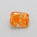 2.19ct Cushion modified Lab Grown Diamond (Colour Fancy Vivid Yellowish Orange, Clarity VVS2, IGI Certified)