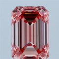 2.23ct Emerald Lab Grown Diamond (Colour Fancy Vivid Pink, Clarity VS1, IGI Certified)