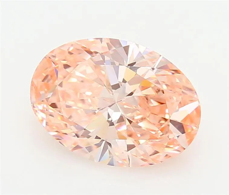 2.23ct Oval Lab Grown Diamond (Colour Fancy Vivid Pink, Clarity VVS2, IGI Certified)