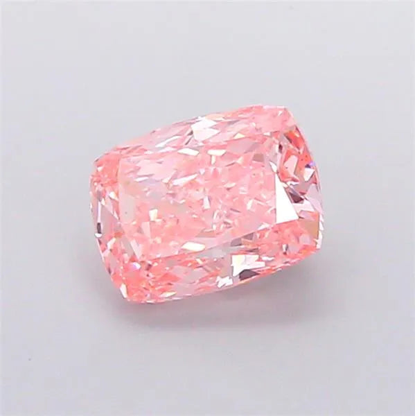 2.26ct Cushion modified Lab Grown Diamond (Colour Fancy Vivid Pink, Clarity VS2, IGI Certified)