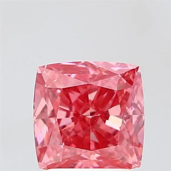 2.27ct Cushion brilliant Lab Grown Diamond (Colour Pink, Clarity VS1, Uncertified)