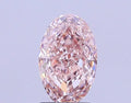 2.27ct Oval Lab Grown Diamond (Colour Fancy Brown Pink, Clarity SI1, IGI Certified)