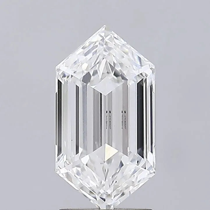2.30ct Hexagonal Lab Grown Diamond (Colour F, Clarity VS1, IGI Certified)