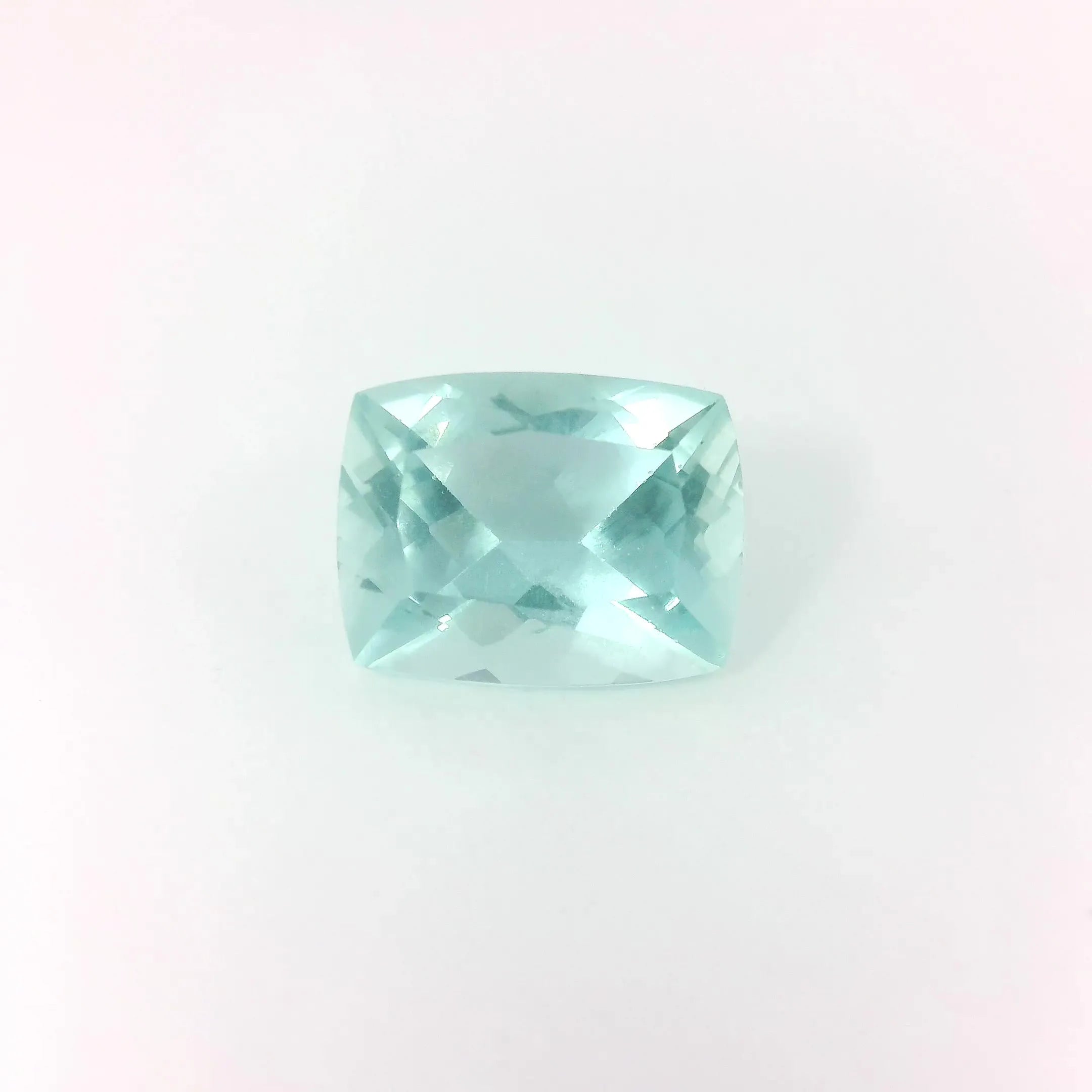 2.31ct Cushion Natural Aquamarine (Colour Blue, Clarity Eye Clean, Cut Faceted)