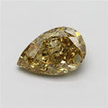 2.32ct Pear Natural Diamond (Colour Fancy Brownish Yellow, Clarity VVS1, GIA Certified)