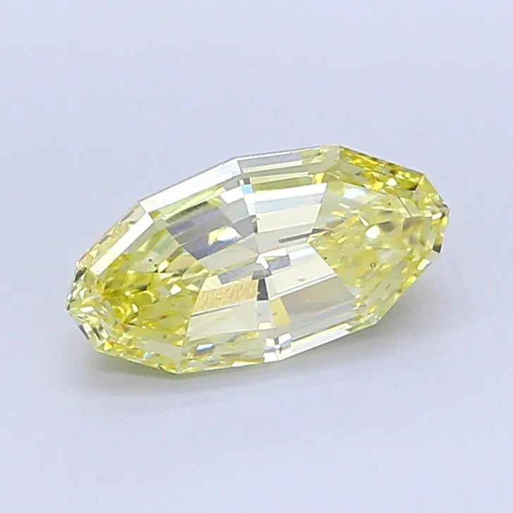 2.33ct Oval Lab Grown Diamond (Colour Fancy Vivid Yellow, Clarity VS2, Uncertified)