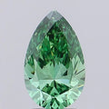 2.42ct Pear Lab Grown Diamond (Colour Fancy Vivid Green, Clarity VS1, IGI Certified)
