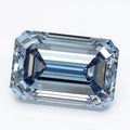 2.45ct Emerald Lab Grown Diamond (Colour Fancy Intense Blue, Clarity VS1, IGI Certified)