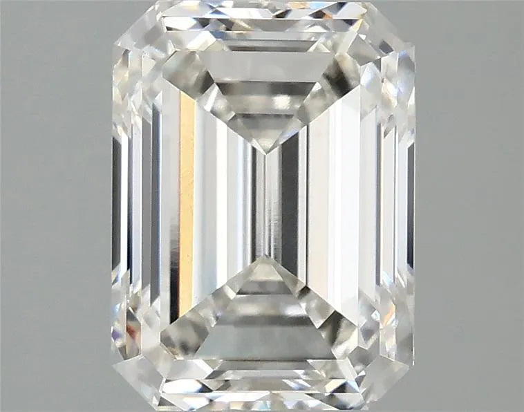 2.47ct Emerald Lab Grown Diamond (Colour F, Clarity VVS2, IGI Certified)