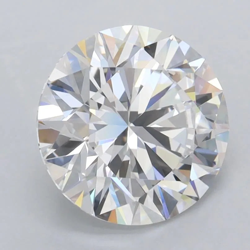 2.48ct Round Lab Grown Diamond (Colour D, Clarity FL, Cut ID, IGI Certified)