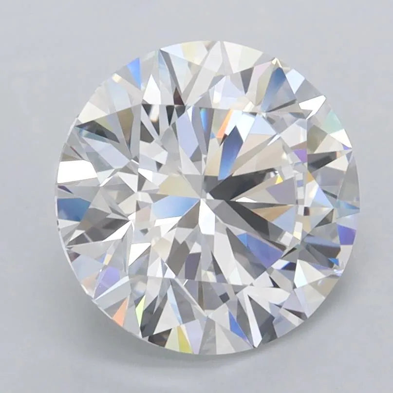 2.48ct Round Lab Grown Diamond (Colour D, Clarity FL, Cut ID, IGI Certified)