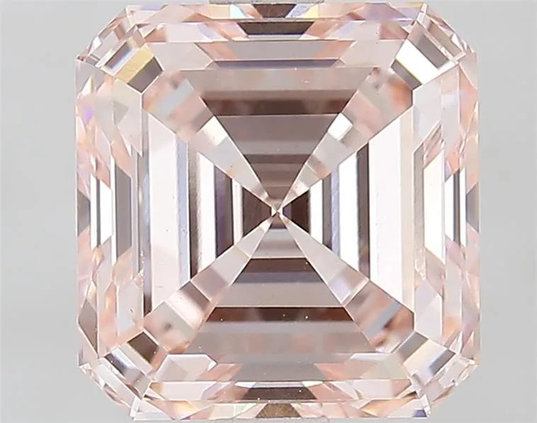 2.50ct Asscher Lab Grown Diamond (Colour Fancy Intense Pink, Clarity VS1, IGI Certified)