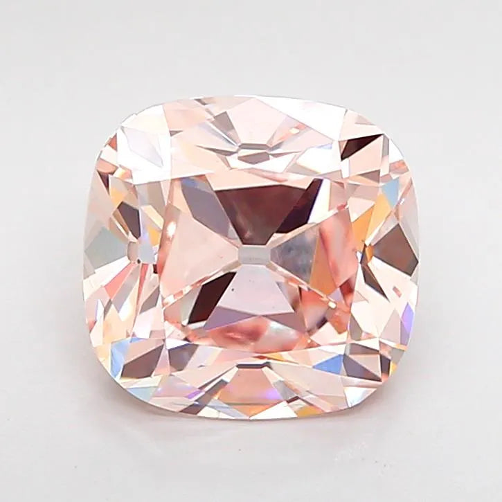 2.50ct Cushion modified Lab Grown Diamond (Colour Fancy Light Pink, Clarity VS1, IGI Certified)