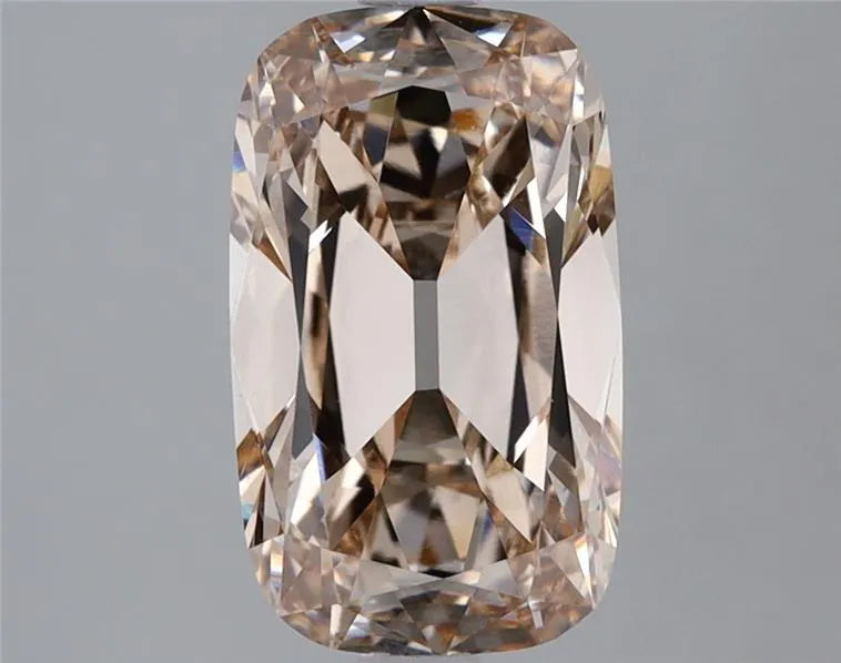 2.50ct Old miner Lab Grown Diamond (Colour Champagne, Clarity VVS2, Cut EX, Uncertified)