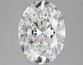 2.50ct Oval Lab Grown Diamond (Colour D, Clarity VS1, IGI Certified)