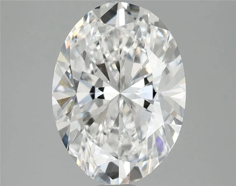 2.50ct Oval Lab Grown Diamond (Colour D, Clarity VS1, IGI Certified)