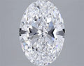 2.50ct Oval Lab Grown Diamond (Colour D, Clarity VVS1, IGI Certified)