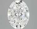 2.50ct Oval Lab Grown Diamond (Colour E, Clarity VVS2, IGI Certified)