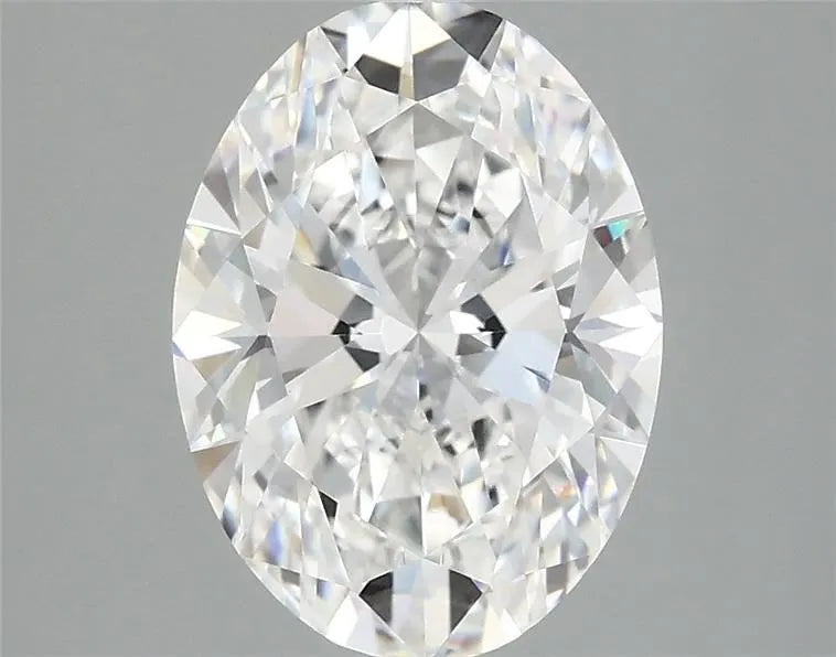 2.50ct Oval Lab Grown Diamond (Colour E, Clarity VVS2, IGI Certified)