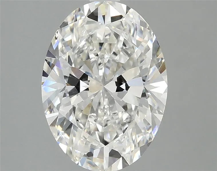2.50ct Oval Lab Grown Diamond (Colour F, Clarity VVS2, IGI Certified)