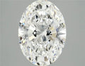 2.50ct Oval Lab Grown Diamond (Colour F, Clarity VVS2, IGI Certified)