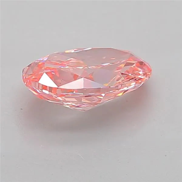 2.50ct Oval Lab Grown Diamond (Colour Fancy Vivid Pink, Clarity VS1, IGI Certified)