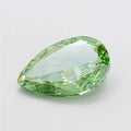 2.50ct Pear Lab Grown Diamond (Colour Fancy Vivid Green, Clarity VS1, IGI Certified)