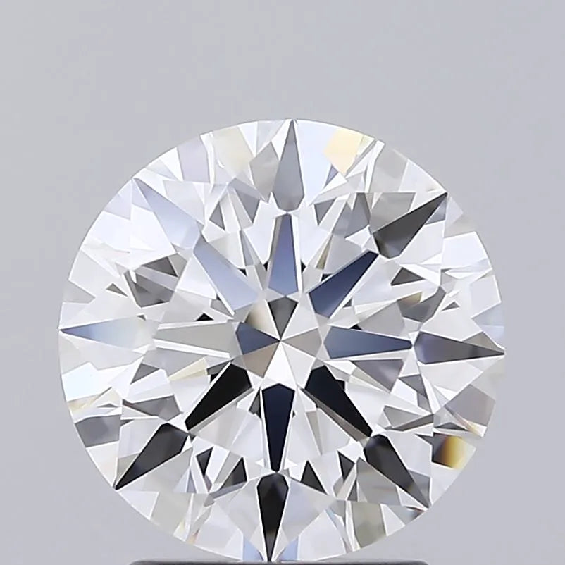 2.50ct Round Lab Grown Diamond (Colour D, Clarity FL, Cut ID, IGI Certified)