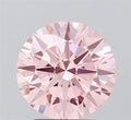 2.50ct Round Lab Grown Diamond (Colour Fancy Vivid Pink, Clarity VVS2, Cut EX, IGI Certified)