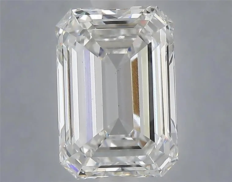 2.51ct Emerald Lab Grown Diamond (Colour F, Clarity VS1, Uncertified)