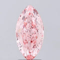 2.51ct Marquise Lab Grown Diamond (Colour Fancy Vivid Pink, Clarity VS1, IGI Certified)