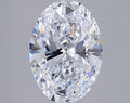 2.51ct Oval Lab Grown Diamond (Colour E, Clarity VVS1, IGI Certified)