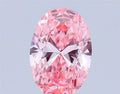2.51ct Oval Lab Grown Diamond (Colour Fancy Vivid Pink, Clarity VVS2, IGI Certified)