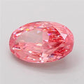 2.51ct Oval Lab Grown Diamond (Colour Fancy Vivid Pink, Clarity VVS2, IGI Certified)